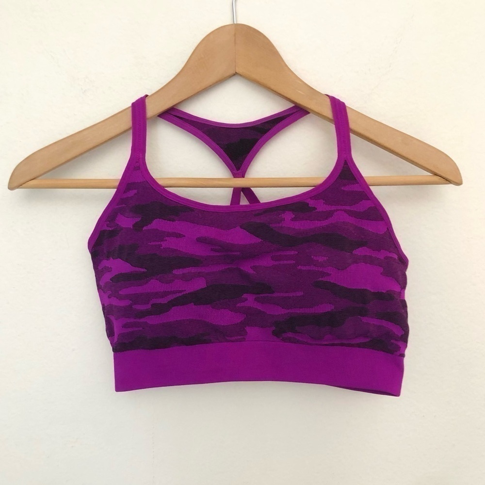 Champion Camo Racerback Sports Bra